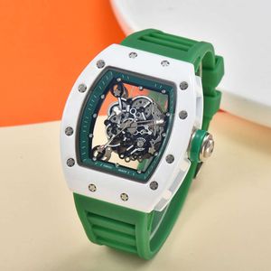 Fantastische superkloon Mechanische R i c h a r d Luxe Designer herenhorloges RM055 ZNEW AAA Automatisch uurwerk keramische kast uitgehold Anti-kras Saffierspiegel 7RHM