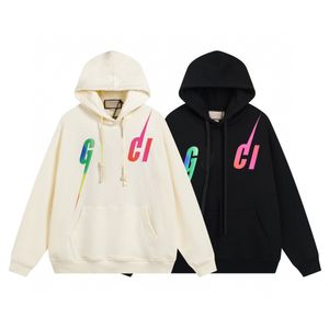 Fantasy Lightning Hoodies Lettre LOGO Imprimé Pull Ample Pull à Capuche pour Hommes et Femmes