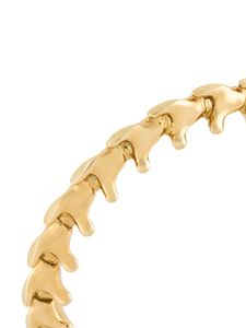 Far Fetch INS ringen Shaun Leane soortgelijke ontwerper Nieuw in luxe fijne sieraden 18kt geelgouden 'Serpent's Trace' ring