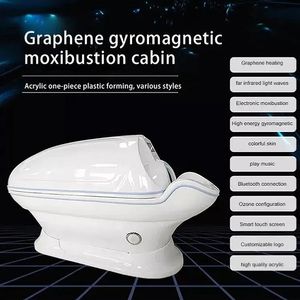 sauna a infrarossi lontani modellamento del corpo macchina dimagrante capsula spa a vapore all'ozono grafene moxibustione giromagnetica LED dispositivo disintossicante per la perdita di peso