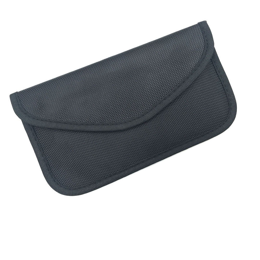 Faraday Bag Borsa per blocco del segnale RFID Custodia a portafoglio per protezione della privacy del telefono cellulare e portachiavi dell'auto, anti-tracciamento e anti-spionaggio
