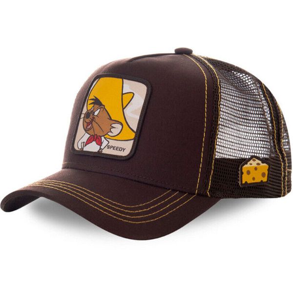 Gorra de béisbol de camionero de animales de granja Snapback Mesh Hip-Hop Bros para hombres y mujeres sombrero