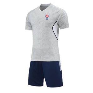 Faeröer Heren trainingspakken zomer Buitensporten trainingsshirt sportpak met korte mouwen vrijetijdssportshirt