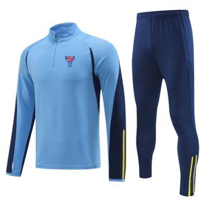 Faeröer Heren Trainingspakken herfst kinderen Outdoor Semi-rits met lange mouwen oefening trainingspak jogging sport vrije tijd shirt met lange mouwen