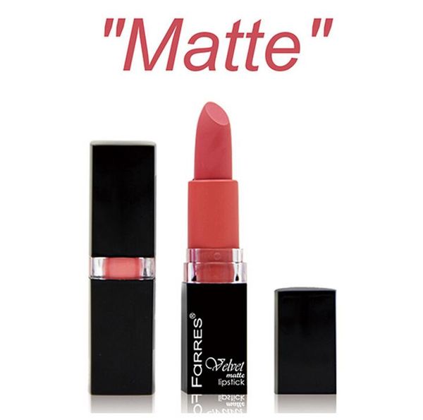 FaRRES Velours Mat Rouge À Lèvres Maquillage Longue Durée Rouge À Lèvres Marques Beauté Cosmétique 3.6g 19 Couleurs DHL Livraison Gratuite