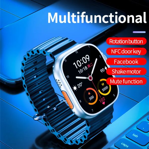 Mode 1,95 pouces Smart Watch GS29 Android S8 Ultra WiFi 4G GPS Smart Watch