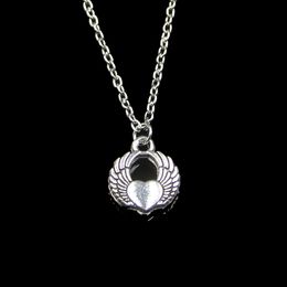 Mode 15*12mm ange ailes pendentif collier lien chaîne pour femme collier ras du cou bijoux créatifs cadeau de fête