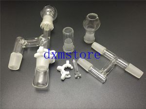 Adaptateurs de collecteur de cendres de récupération de haute qualité 14mm 18mm mâle femelle adaptateur de bongs en verre adaptateur de verre déroulant livraison gratuite