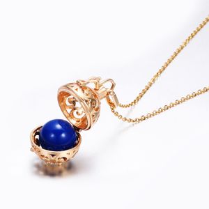 Mode-2020 nouveau multicolore cloche collier rond découpe boule pendentif collier femmes fête bijoux Halloween cadeau