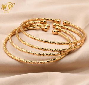 Mode 24k gouden armbandbangle verstelbare luxe armbanden voor vrouwen Turkse Indiase s Dubai Jewelry2834027