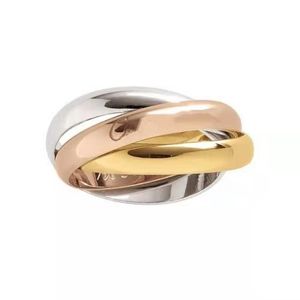 Bague de créateur 3 en 1 à la mode, anneaux en acier inoxydable 316L de haute qualité, bijoux pour hommes et femmes, 2023