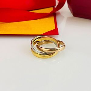 Mode 3 in 1 Designer Ring Hoge Kwaliteit 316L Rvs Ringen Sieraden voor Mannen en Vrouwen Luxe Clssic Ring gift