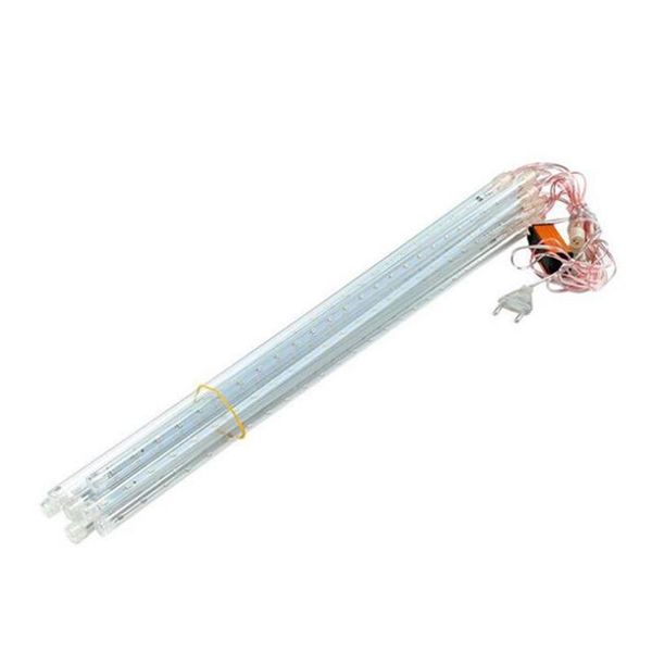 Mode 30cm 8 lampes / set Patch double face Meteor Shower Lamp Set LED Light Bar Lumière décorative extérieure Tube étanche coloré