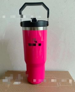 Mode 30oz buiten handheld Cup Thermos Cup grote ijsbeker Amerikaanse stijl