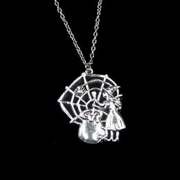 Mode 38 * 30mm heks raffinage drugs spider hanger ketting link ketting voor vrouwelijke choker ketting creatieve sieraden partij geschenk