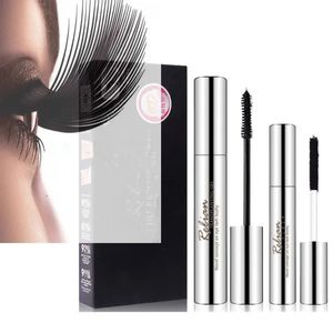 Mode 4D Zijde Vezels Verfijnde Mascara Waterdicht Permanente Lange Uitbreiding Curling Wimpers Wimper Enhancer 240105