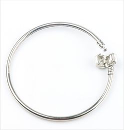 Mode 4Styles Nieuwe 925 Silver Vogue SP Bangle Armbanden Fit Europese Charme Kralen Kettingen Sieraden DIY