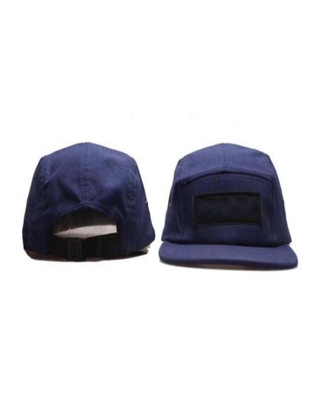 Fashion 5 Panel Snapback Caps hommes Femmes Chapeaux Designer Hat Strapback ajusté Casquette Sports Cap de baseball noir Camo Highquali3695223