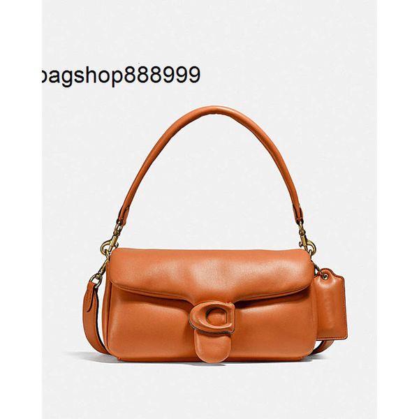 fashion 5A bolso de diseñador Bolsos de noche TZ Diseño clásico Almohada para mujer Bolso de hombro TABBY Bolso de mano con solapa suave naranja Diseñador Moda Pequeño Cuero genuino Crossbody Ba