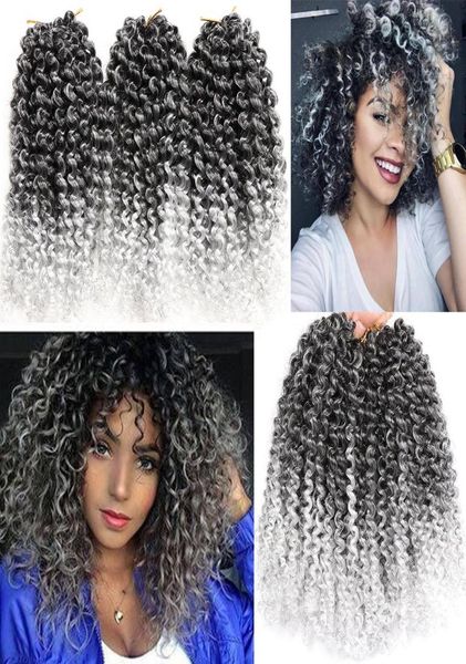 Mode 8quot marlybob crochet extension de cheveux marlibob water water coquille jerry jerry bouclé tresser les cheveux marley tresse marley hai5919977