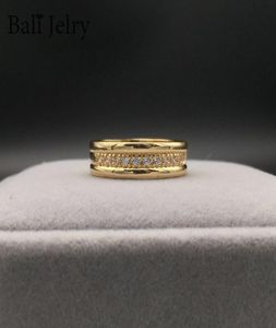 Mode 925 Zilveren Sieraden Ring Zirkoon Edelstenen Goud Kleur Ringen Ornamenten Cadeau voor Vrouwen Bruiloft Verlovingsfeest Accessoires5029504