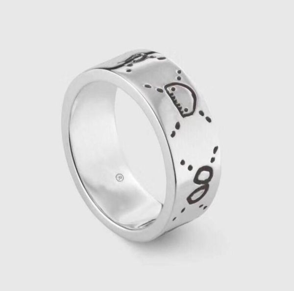 Модные кольца с черепом из стерлингового серебра 925 пробы Anelli Bague для мужчин и женщин, обещание вечеринки, подарок для любителей ювелирных изделий с коробкой NR7632184