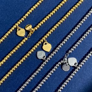 Moda 925 etiqueta de plata esterlina amor corazón pulseras hombres original clásico T pulsera con cuentas para mujer 4 mm oro rosa grano hombre mujer Diseñador joyería amantes regalos caja azul