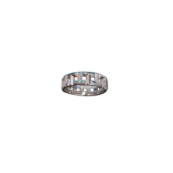 Fashion 925 Sterling Silver Xiao Zhan mismo anillo verdadero con geometría cuadrada de T de forma T Pareja Índice FEDA FEMPELA FEMPEL