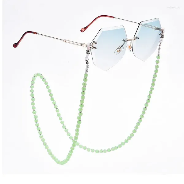 Accesorios de moda para mujer, cuello colgante, Retro, antideslizante, cordón para gafas de sol, cadena para gafas de sol