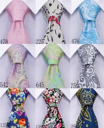 Accesorios de moda Corbata Marca Diseñador de moda Hombres 100 Corbatas de seda para hombres Corbata de negocios Corbata para hombre de alta calidad con fiesta Wo4123409
