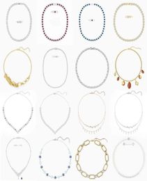 Mode-accessoires Originele ovale prachtige luxe ketting Shi Crystal dames geavanceerde romantische sieraden verjaardagscadeau5755263