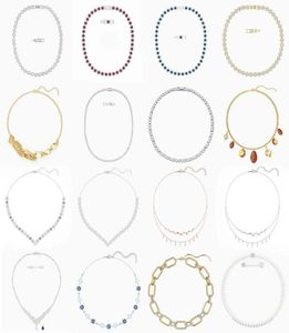 Mode -accessoires originele ovale prachtige luxe ketting shi kristal dames geavanceerde romantische sieraden verjaardag cadeau3538978