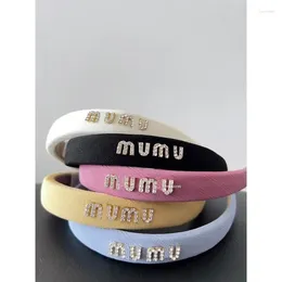 Mode-accessoires Roze Modieuze Meisjesletter Hoofdband Ronde Trendy Haarband Voor Dames