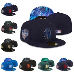 Accessoires de mode unisexe toute l'équipe plus Casquette chapeaux ajustés chapeaux de baseball Hip Hop broderie Sports de plein air Hip Hop fermé 7-8