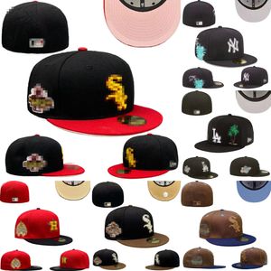 Accessoires de mode unisexe toutes les équipes plus ajustées chapeaux de baseball Strapback Snap Back chapeau de camionneur taille 7-8