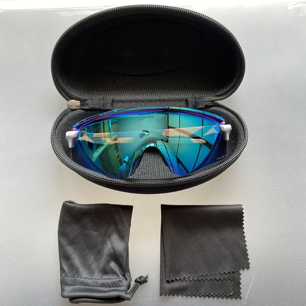 Accesorios de moda Uv400 bicicleta 9471 hombres mujeres deportes al aire libre ciclismo gafas de sol bicicleta gafas de montar 1 lente con estuche