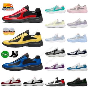 Mode Coupe américaine Casual Chaussure Hommes Femmes Mesh Lacets Bas Cuir Nylon PVC Designer Campus Triple Noir Blanc Semelle En Caoutchouc Tissu Baskets Baskets 36-46