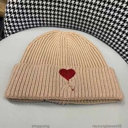 Moda Amis Cashmere Warm Hat Mujer Beanie Cap Ski A-Line Bordado Hem Men's Punto Frío Hatlnqg