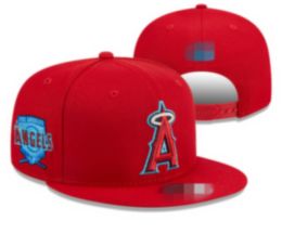 Fashion Angels A Letter Cap Gorras Planas Hip Hop Snapback Snapback Baseball Outdoor Sport Hiphop Hiphop ajustable Red Hat H5-8.16