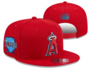 Fashion Angels A Letter Cap Gorras Planas Hip Hop Snapback Snapback Baseball Outdoor Sport Hiphop Hiphop ajustable Red Hat H5-8.16