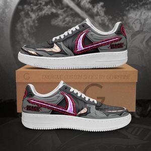 Mode Anime Casual Schoenen Goku Black Rose Air Sneakers Italië Heren Dames Klassieke Lage Top Manga Leer Eenvoudig Ontwerp Paar Aangepaste Animes Atletische Schoenen MN2105 EU 36-48