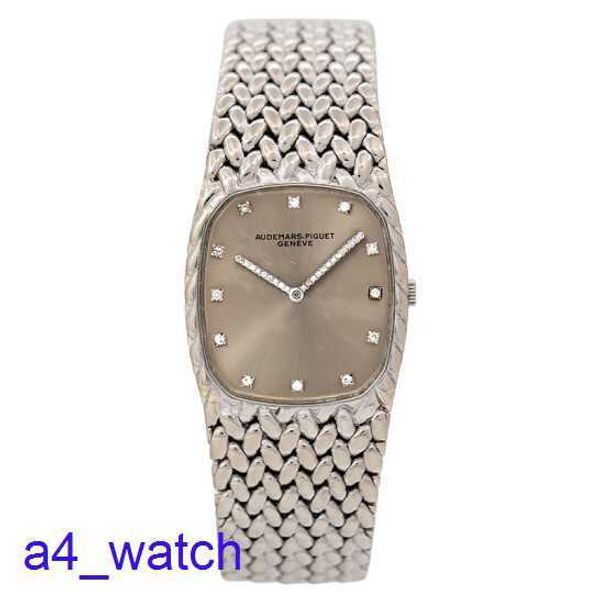 Fashion AP Wrist Watch 18K White Grad Diamond Diamond Manuel Mécanique Fashion Fashion Watan Watch Luxury Watch Swiss Montres haut de gamme