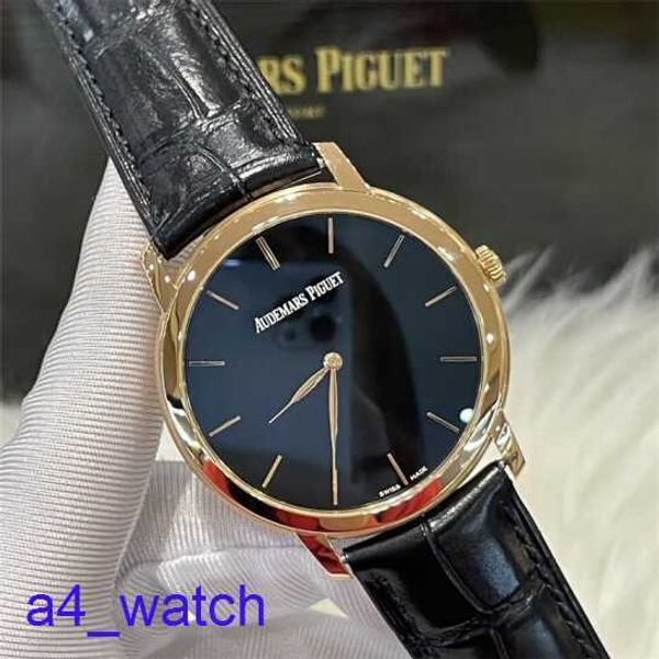Fashion AP Wall Watch Mens Series 18K Gold Mechanical Mechanical Luxury Watch 15180or.oo.a002cr.01