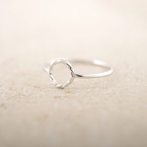 Mode Arc mond draad ring voor de vrouw overdreven ring festival beste cadeau groothandel gratis verzending