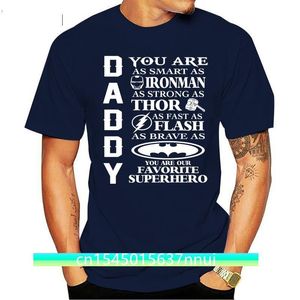 Mode arrivée t-shirt Super Papa S Papa jour t-shirt cadeau mes chemises hommes père héros Papa t-shirt Streetwear 220702