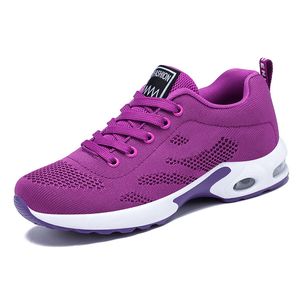 Fashion Athletic Men Outdoor Sneakers Sports Breathable Sole Sole pour femmes chaussures Pink Purple Gai 105 570