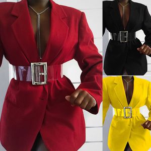 Mode Automne Femmes Blazers et Vestes Femmes Bureau Lady Costume Slim Femme Veste Business Femme Blazer Manteau 210422