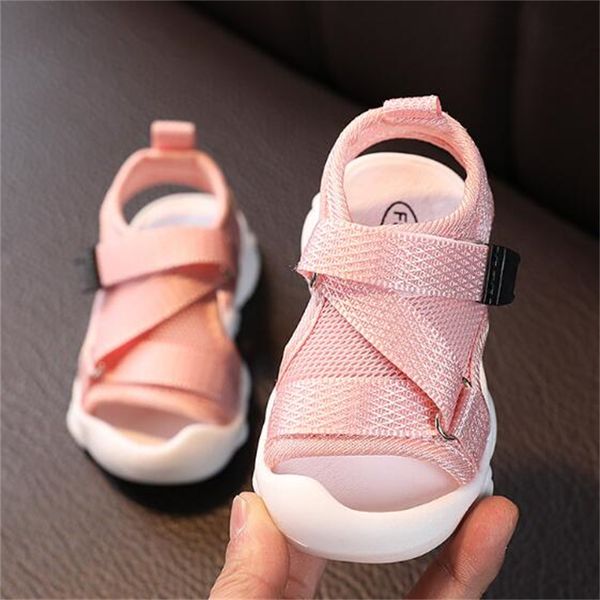 Mode bébé premiers marcheurs semelle souple sandales enfants garçons filles plage sandale enfant en bas âge nourrissons antidérapant chaussures décontractées baskets