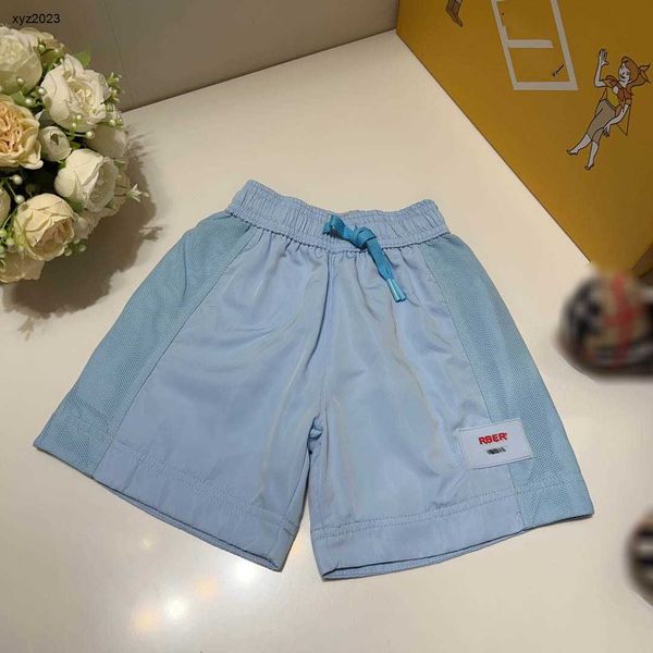 Fashion Baby Shorts Kids Designer Vêtements Taille 100-160 cm Mesh respirant Splicing Design Enfant Lower Garment Summer Girls Boys Pantal