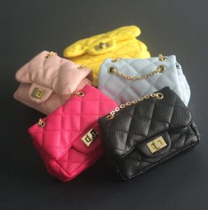 Mode baby schouder handtas mini kinderen prinses tas meisjes vierkante tassen kleine portemonnee fabrieksvoorraad